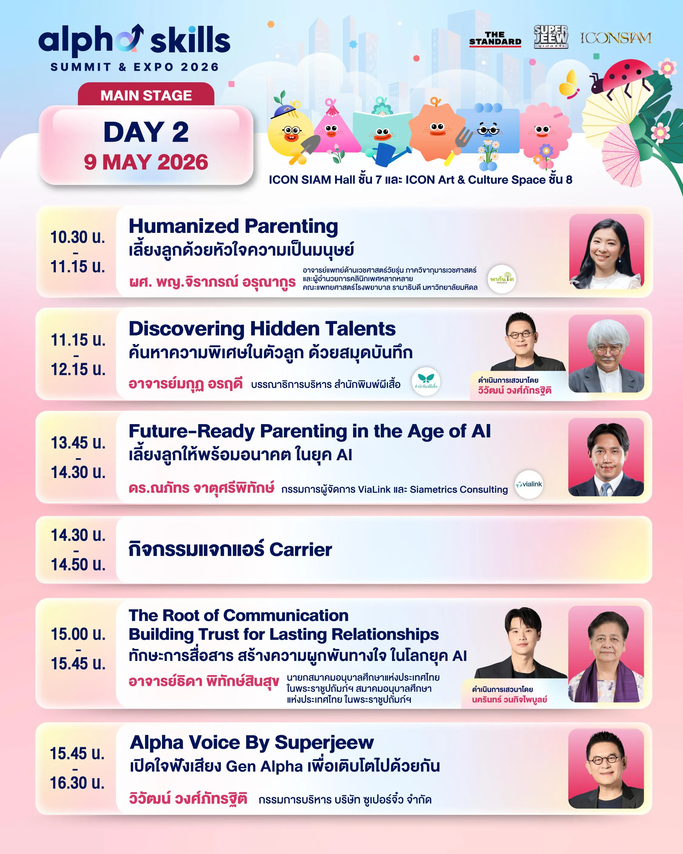 Main Stage : Agenda Day 2