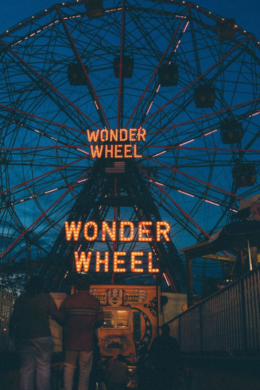Wheel of wonders. Wonder Wheel. Колесо чудес кони Айленд.