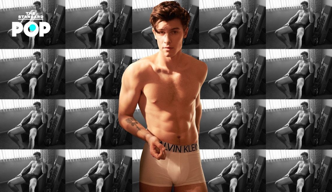 Shawn Mendes' Calvin Klein underwear campaign