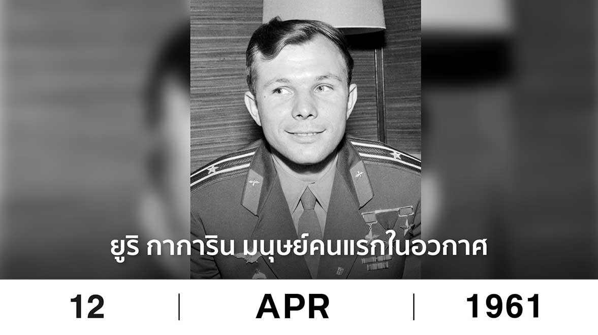 On this day Yuri Gagarin