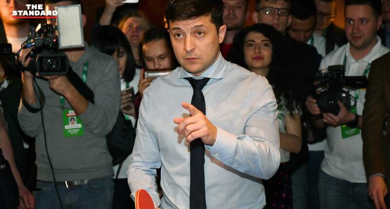 Ukraine election Comedian leads presidential contest