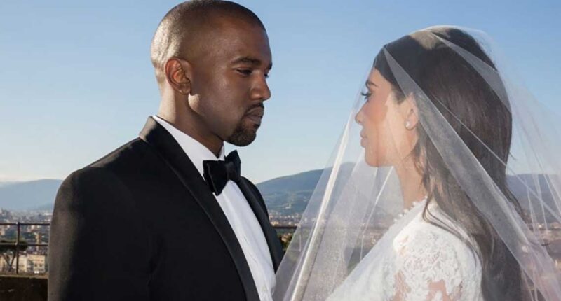 Kim Kardashian Kanye West Wedding