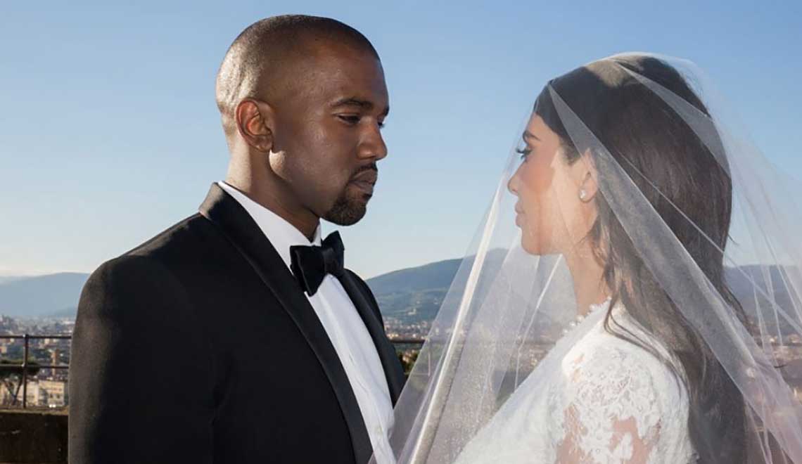 Kim Kardashian Kanye West Wedding