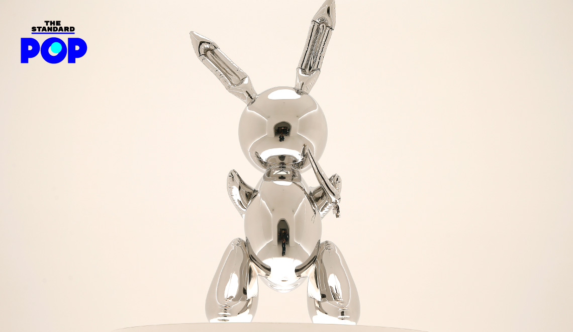 Jeff Koons' Rabbit sculpture breaks record for living artist