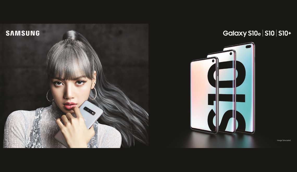 Samsung Galaxy S10 ambassador lisa BLACKPINK