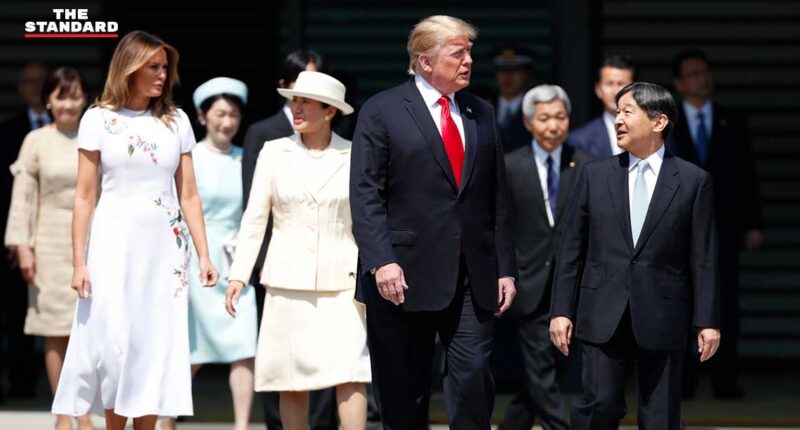 Trump meets Japanese Emperor