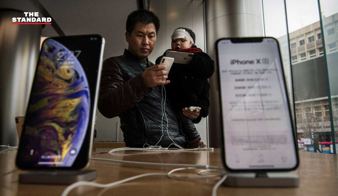 Apple's US-bound iPhones can all be made outside China