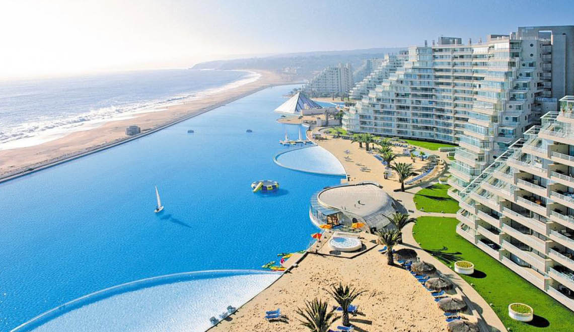World's Largest Swimming Pool san alfonso del mar