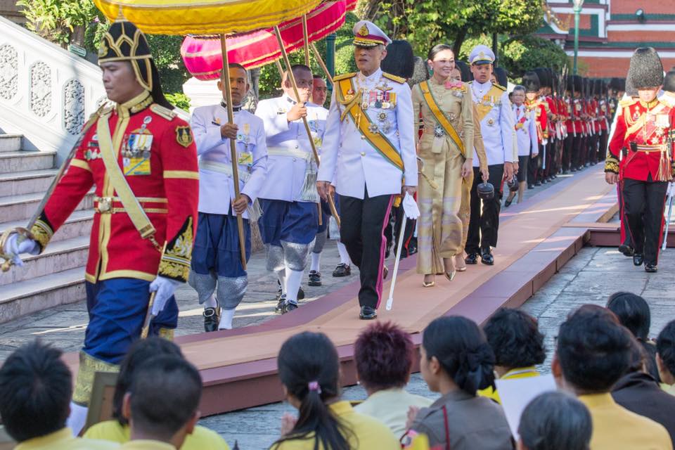 เจริญพระพุทธมนต์พระราชพิธีเฉลิมพระชนมพรรษา