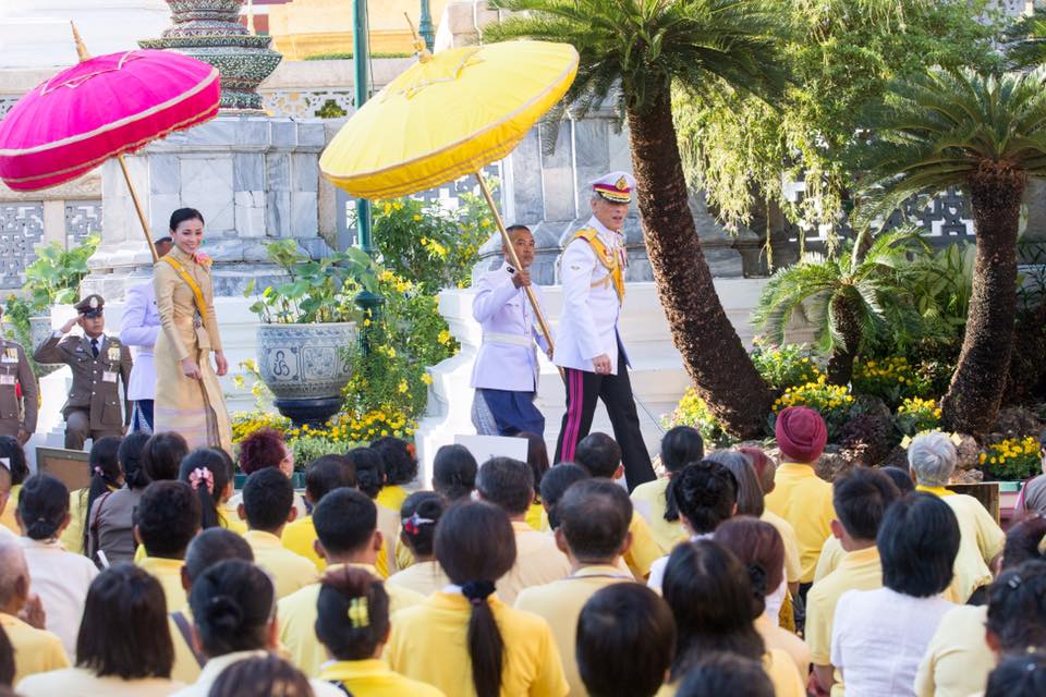 เจริญพระพุทธมนต์พระราชพิธีเฉลิมพระชนมพรรษา