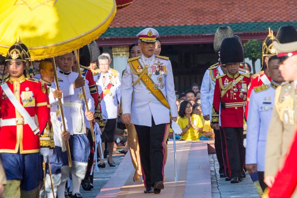 เจริญพระพุทธมนต์พระราชพิธีเฉลิมพระชนมพรรษา