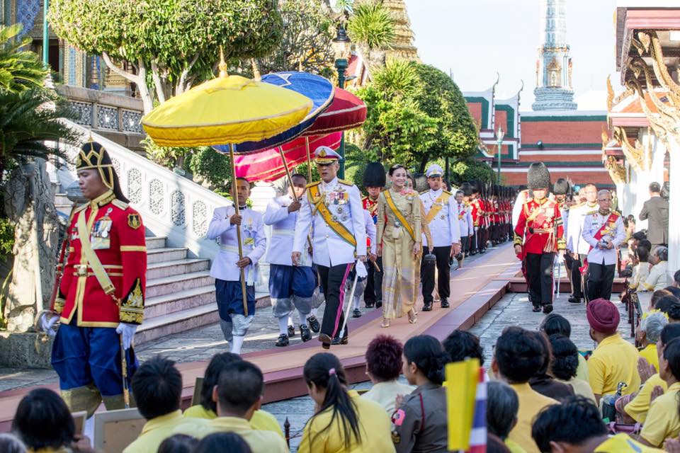 เจริญพระพุทธมนต์พระราชพิธีเฉลิมพระชนมพรรษา