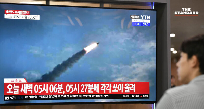 North Korea 'fires two ballistic missiles'