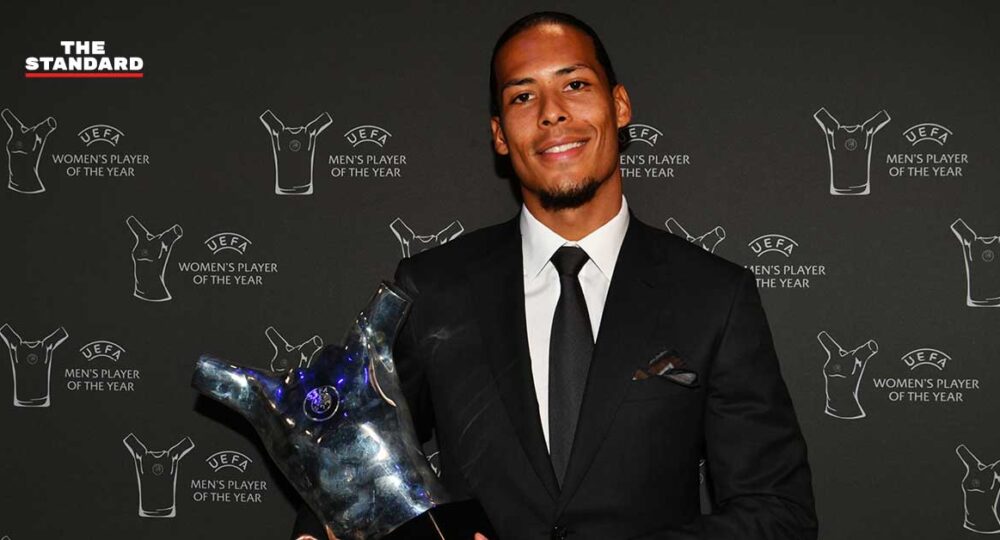 Virgil van Dijk wins UEFA Men's Player of the Year award