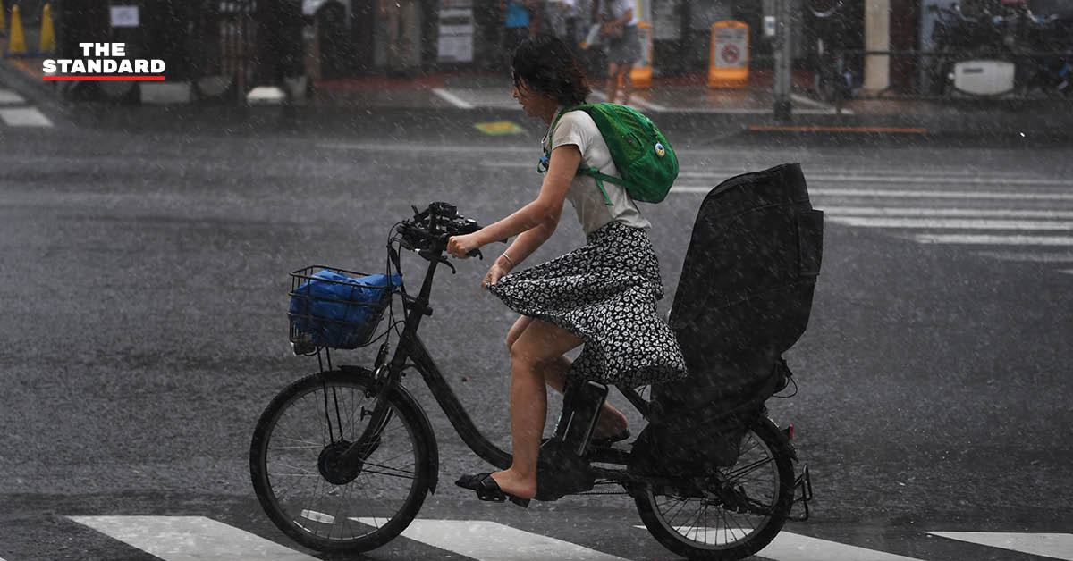 ญี่ปุ่นเตือนสถานการณ์ฉุกเฉินพายุฝนพัดถล่มเกาะคิวชู