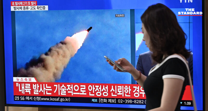 เกาหลีเหนือปล่อยอาวุธนำวิถี กดดันสหรัฐฯ ฟื้นเจรจาข้อตกลงนิวเคลียร์