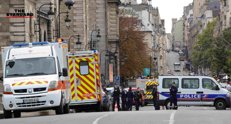 สำนักงานตำรวจปารีส ตาย 4 ราย