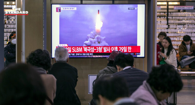 เกาหลีเหนือทดสอบเครื่องยิงจรวด