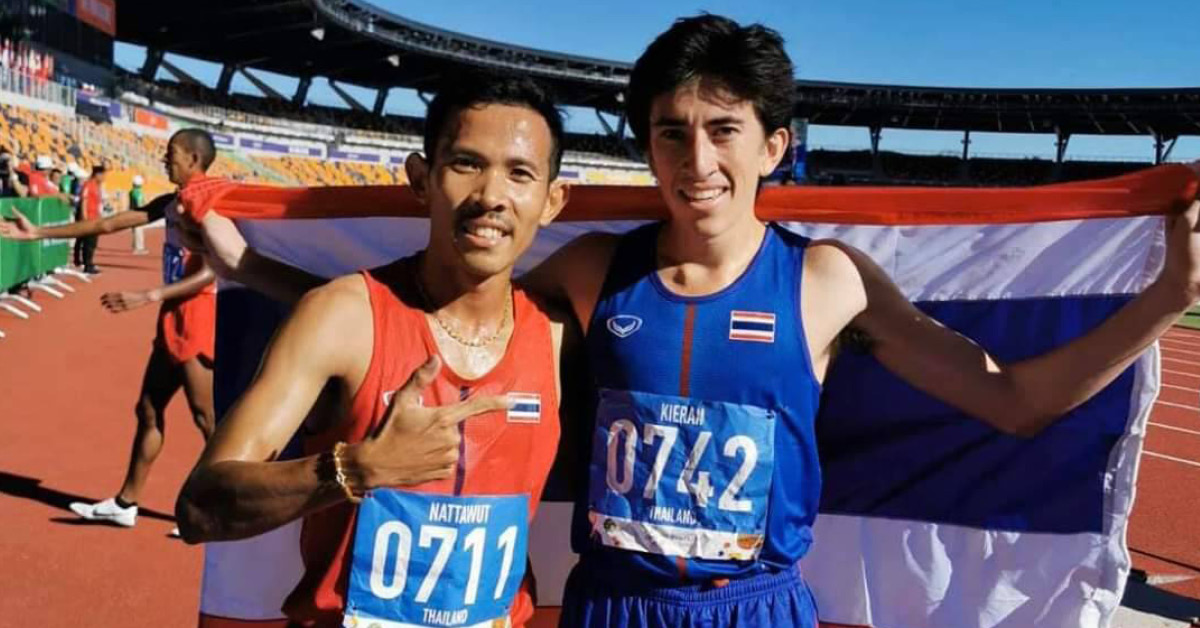 คีริน ตันติเวทย์ นักวิ่งลูกครึ่งไทย-อเมริกัน คว้าเหรียญทอง ...