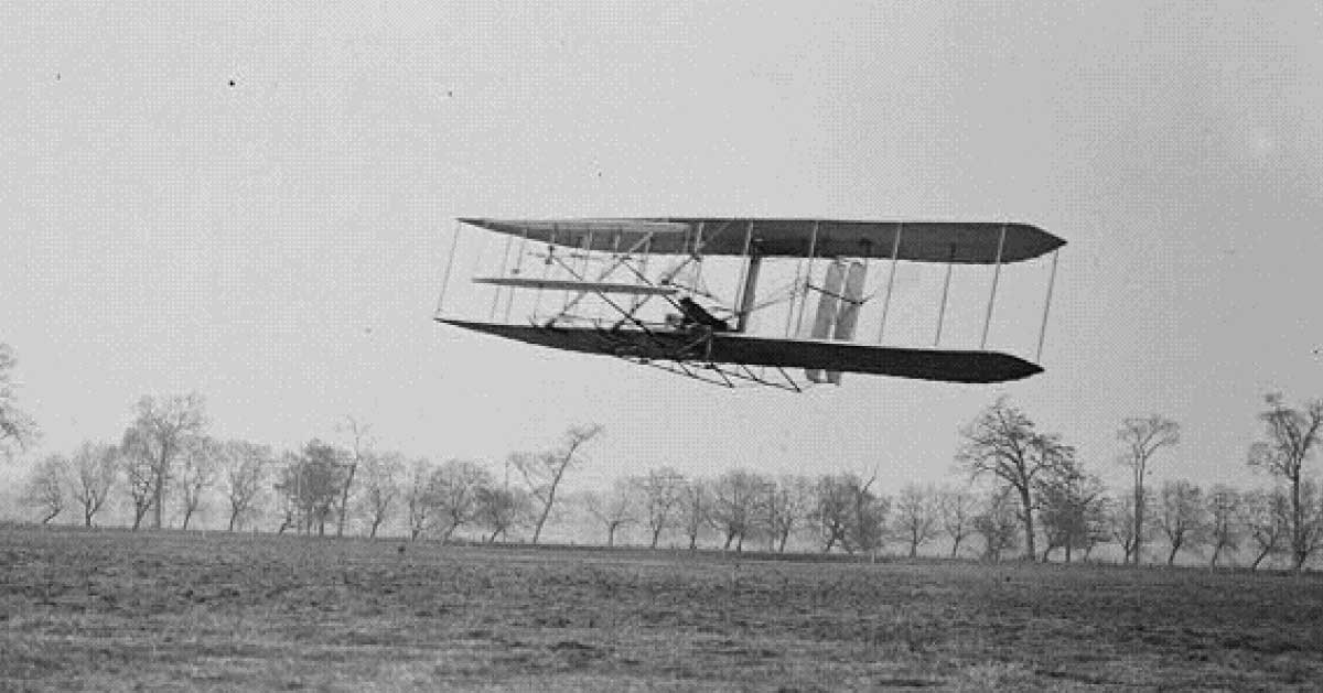 เครื่องบินลำแรกของโลก