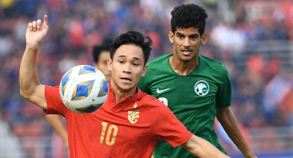 ศุภณัฏฐ์เบิกสกอร์แรก! ทีมชาติไทย U23 นำบาห์เรนครึ่งแรก 1-0 ศึกชิงแชมป์