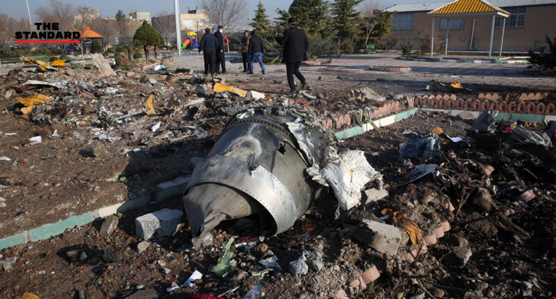 เครื่องบินยูเครนถูกขีปนาวุธอิหร่านยิงตก