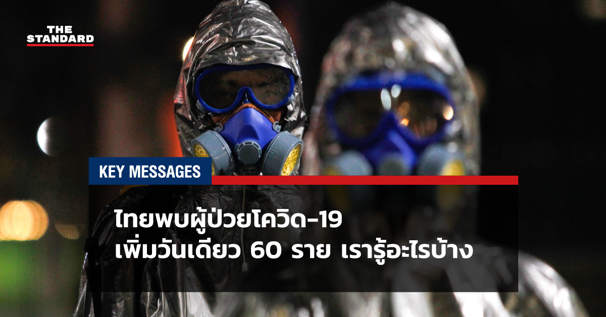 ไทยพบผู้ป่วยโควิด-19 เพิ่ม