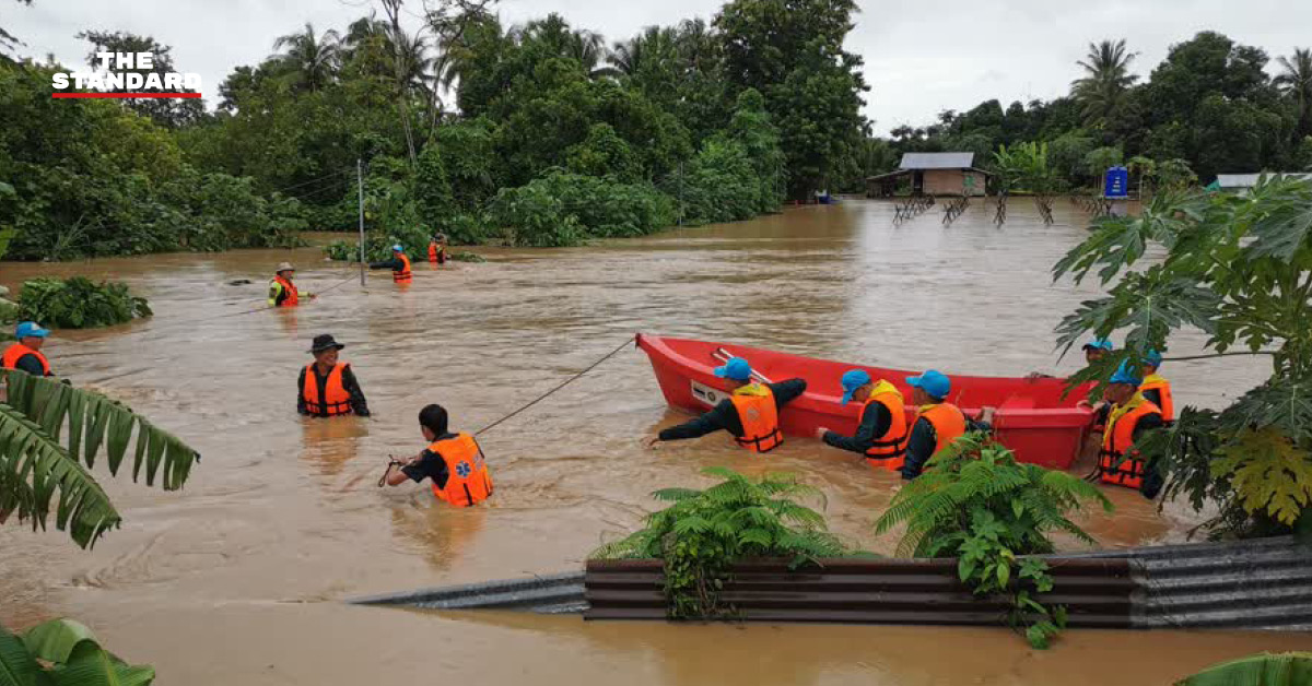 7 ตำบลของอุตรดิตถ์จมน้ำป่าหลังฝนตกหนัก ปภ. เร่งประสานอพยพชาวบ้าน เฝ้าระวังต่อเนื่องถึง 24 ส.ค. นี้