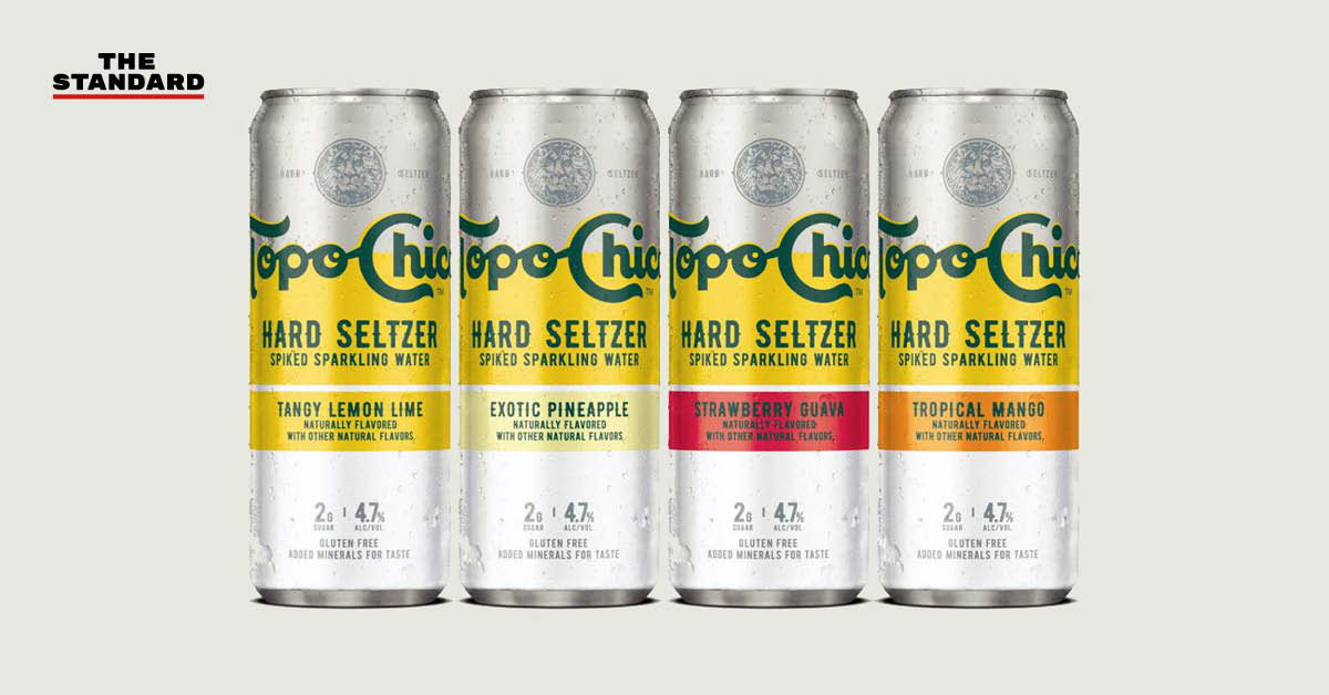 Topo Chico เครื่องดื่มกระป๋อง Coca-Cola น้ำอัดลม