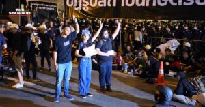 กลุ่มราษฎรเคลื่อนขบวนไปสถานทูตเยอรมนี ยื่นหนังสือให้ตรวจสอบการใช้พระราชอำนาจ