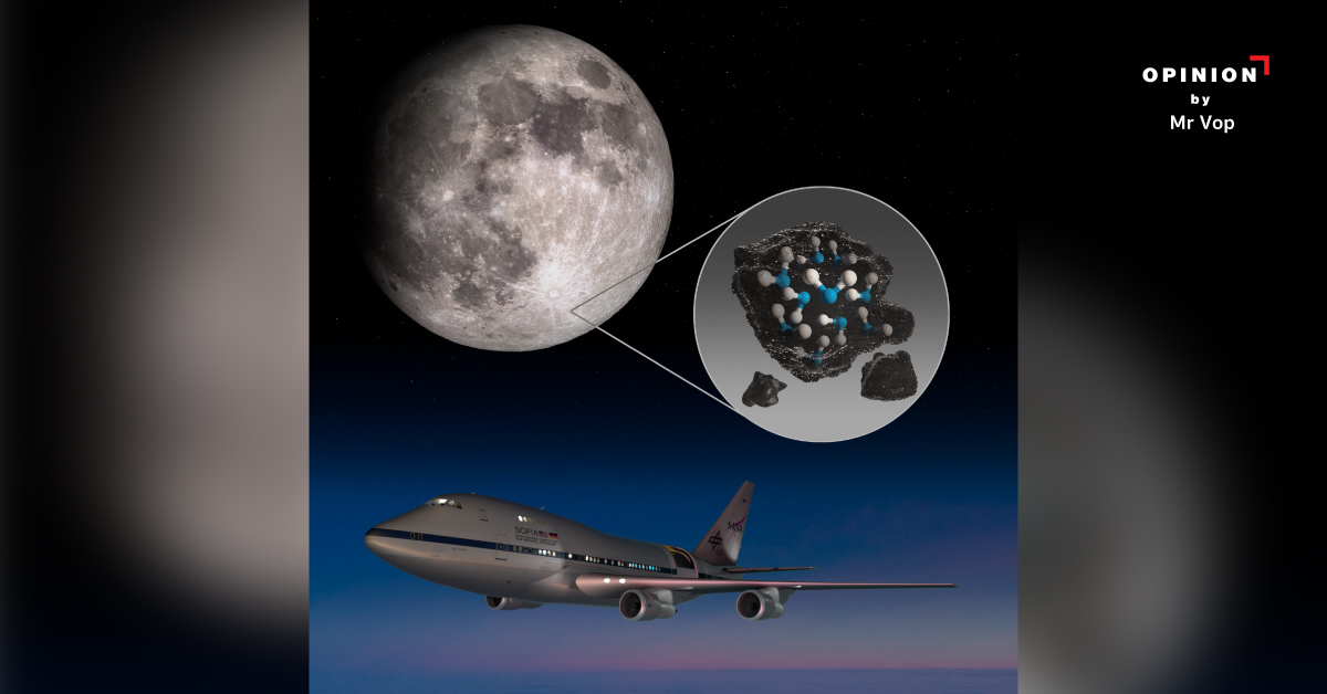 น้ำบนดวงจันทร์ การค้นพบครั้งใหม่ของกล้องโทรทรรศน์​ลอยฟ้าโซเฟีย หมุดหมายใหม่ในการสำรวจอวกาศ
