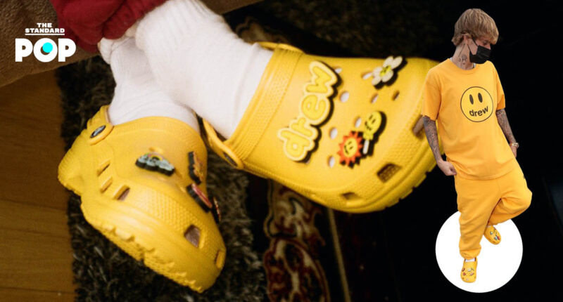 Crocs เผยโฉมรองเท้าแตะที่ได้ Justin Bieber มาออกแบบให้