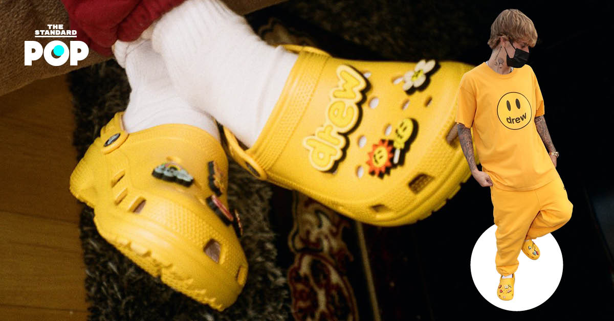 Crocs เผยโฉมรองเท้าแตะที่ได้ Justin Bieber มาออกแบบให้