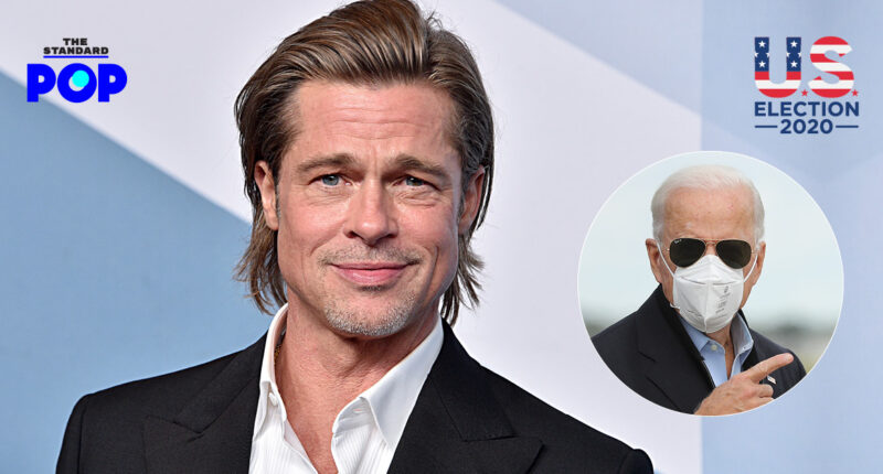 Brad Pitt ช่วยพากย์เสียงโฆษณาแคมเปญหาเสียงของ Joe Biden