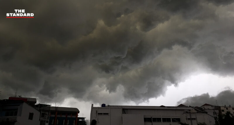 กรมอุตุฯ เตือนประชาชนรับมืออิทธิพลพายุ ‘นังกา’ 14-16 ต.ค. กทม.-ปริมณฑล เสี่ยงฝนร้อยละ 60 ของพื้นที่