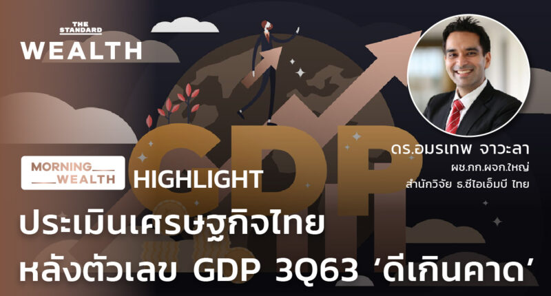ประเมินเศรษฐกิจไทย หลังตัวเลข GDP 3Q63 ‘ดีเกินคาด’ | HIGHLIGHT
