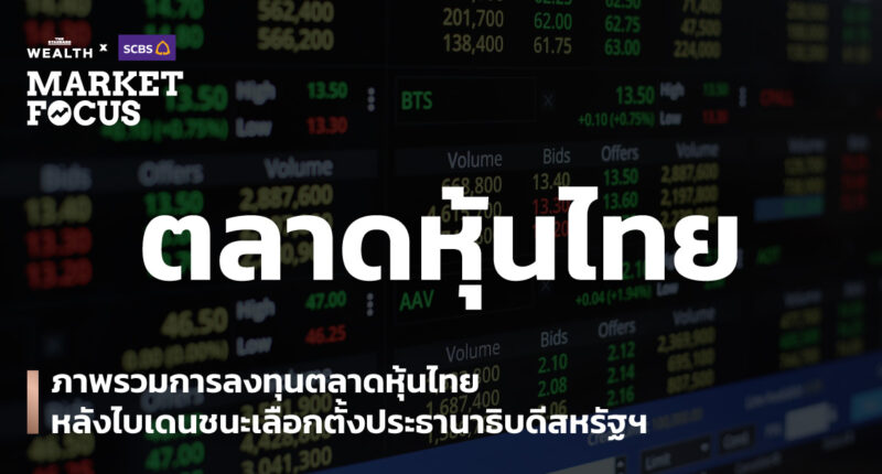 ภาพรวมการลงทุนตลาดหุ้นไทย หลังไบเดนชนะเลือกตั้งประธานาธิบดีสหรัฐฯ