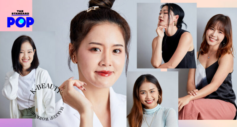 เก็บตกภาพพอร์เทรตสวยๆ ของผู้เข้าร่วม K-Beauty Makeup Workshop ที่ได้ลองเป็นนางแบบด้วยตัวเอง