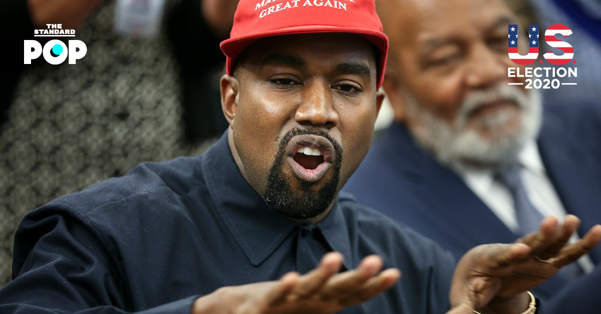 Kanye West เผยว่าใช้สิทธิเลือกตั้งครั้งแรกในชีวิต พร้อมโหวตให้คนที่เขาเชื่อใจได้...ตัวเขาเอง