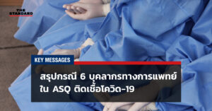 สรุปกรณี 6 บุคลากรทางการแพทย์ใน ASQ ติดเชื้อโควิด-19