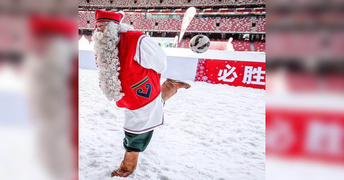 ‘FC Santa Claus’ ทีมลูกหนังของคุณลุงเคราขาวกับความเงียบเหงาในปีของโรคระบาด