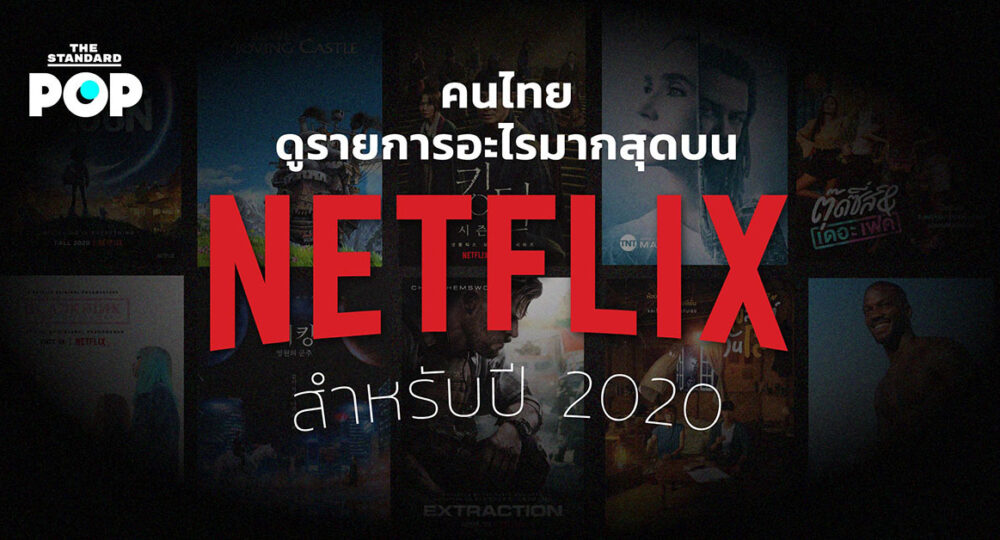 คนไทยดูรายการอะไรมากสุดบน Netflix สำหรับปี 2020