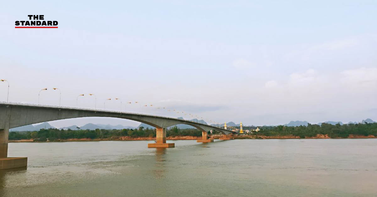 เริ่มสร้างแล้ว! สะพานข้ามแม่น้ำโขงเชื่อมไทย-ลาว แห่งที่ 5 เข้าทางจังหวัดบึงกาฬ คาด 3 ปีเสร็จ