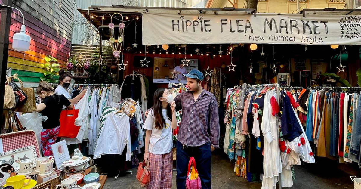 เมื่อข้าวสารต้องเงียบอีกครั้ง ‘Hippie De Bar’ ปรับตัวเปิด Hippie & Friend Vintage Flea Market สู้วิกฤตโควิด-19 ระลอกใหม่