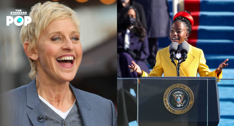 Ellen DeGeneres ให้การสนับสนุน Amanda Gorman นักกวีแห่งยุค ที่ประกาศจะลงเลือกตั้งประธานาธิบดีสหรัฐฯในปี 2036