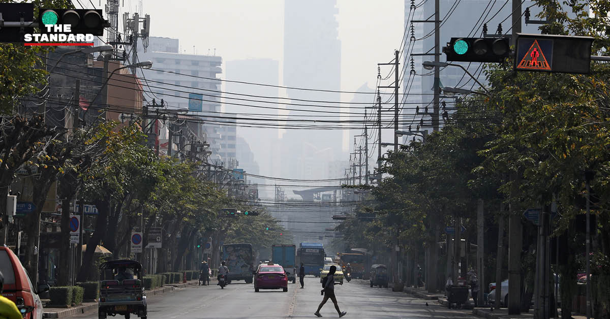 ศกพ. เผยค่าฝุ่น PM2.5 ปรับตัวสูงขึ้นทุกพื้นที่ ทั้งใน กทม. และต่างจังหวัด ขอความร่วมมือประชาชนช่วยกันลดฝุ่นละออง