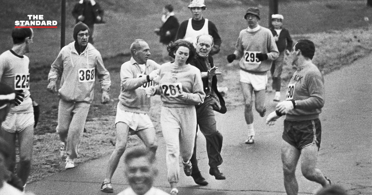 แคทเธอรีน สวิตเซอร์ นักวิ่งหญิงคนแรกในบอสตัน มาราธอน
