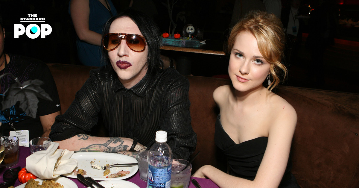 Evan Rachel Wood เผยว่าเคยถูก Marilyn Manson ใช้ความรุนแรงทำร้ายตอนคบหากัน
