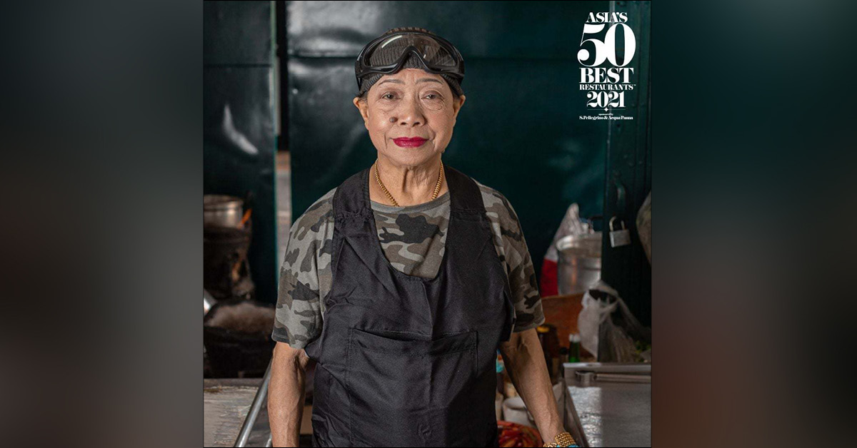 ‘เจ๊ไฝ’ ได้รับรางวัล Icon Award จากเวทีอาหารระดับเอเชีย Asia’s 50 Best Restaurants