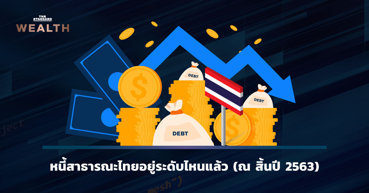 หนี้สาธารณะไทยอยู่ระดับไหนแล้ว (ณ สิ้นปี 2563)